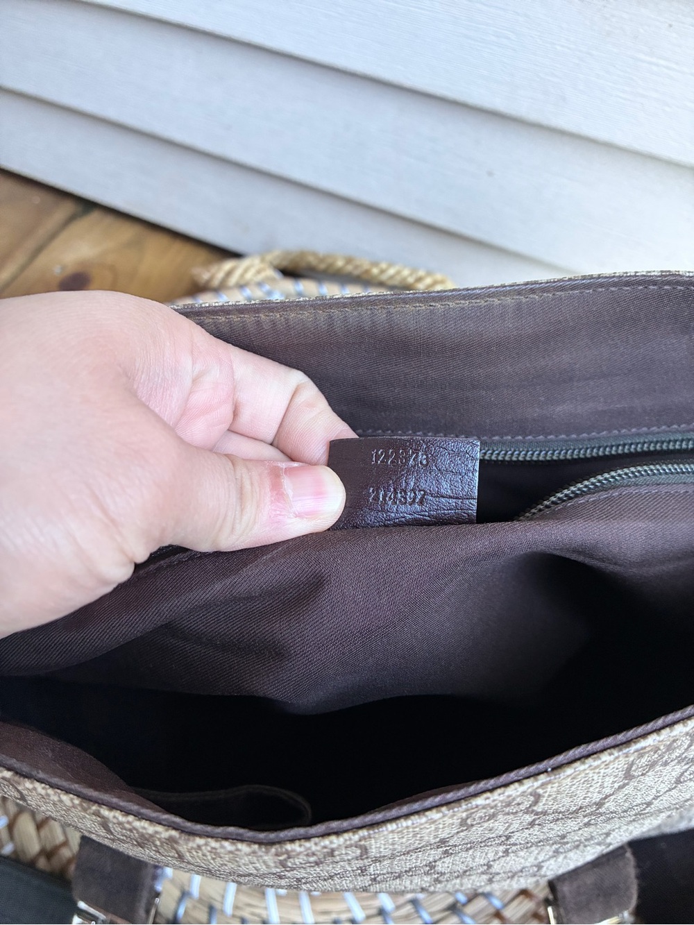 Gucci Brown GG Canvas Messenger Bag unisex - Picture 9 of 10
